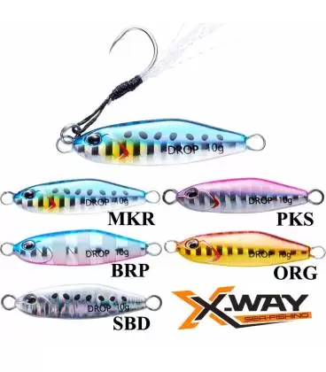 mini jigs x-way drop