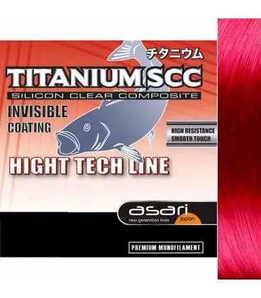 hilo asari titanium scc rojo