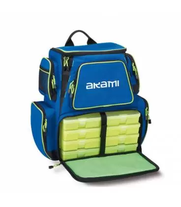 mochila pesca akami mg 22 box