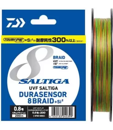 trenzado daiwa saltiga x8