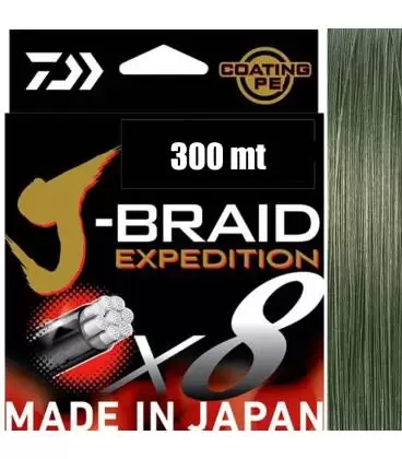 trenzado daiwa expedition verde 300 metros