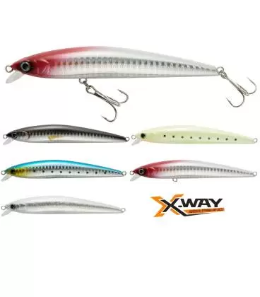 minnow pequeño x-way slow rising