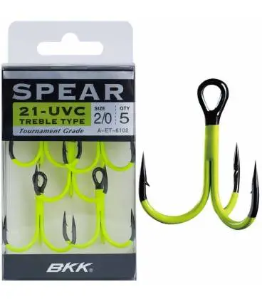 bkk spear uvc anzuelos triples