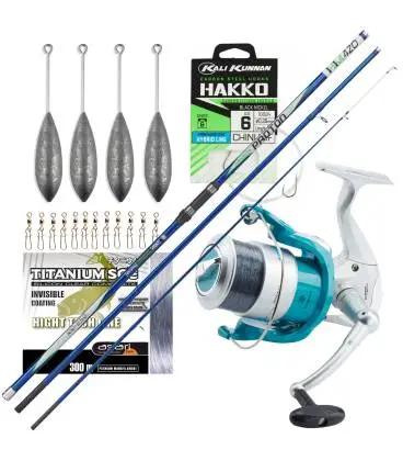 comprar equipo pesca mar economico