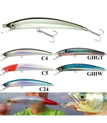 yo-zuri crystal minnow tienda pesca