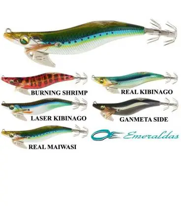 jibioneras emeraldas pesca eging